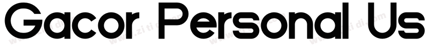 Gacor Personal Use字体转换